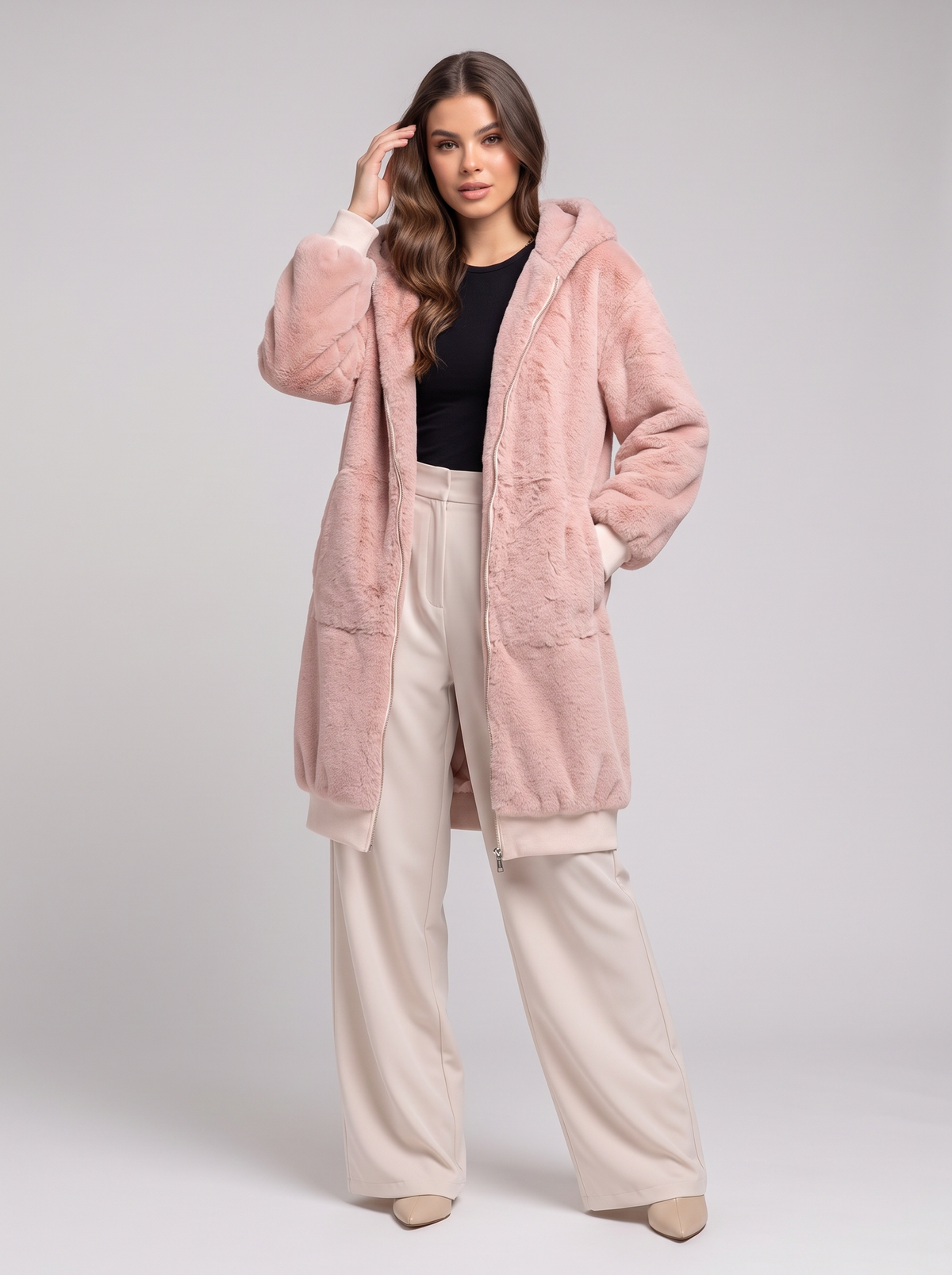 Winter parka - pink