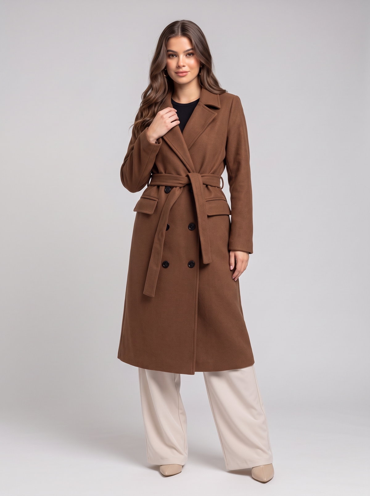 Women's jacket - coffee