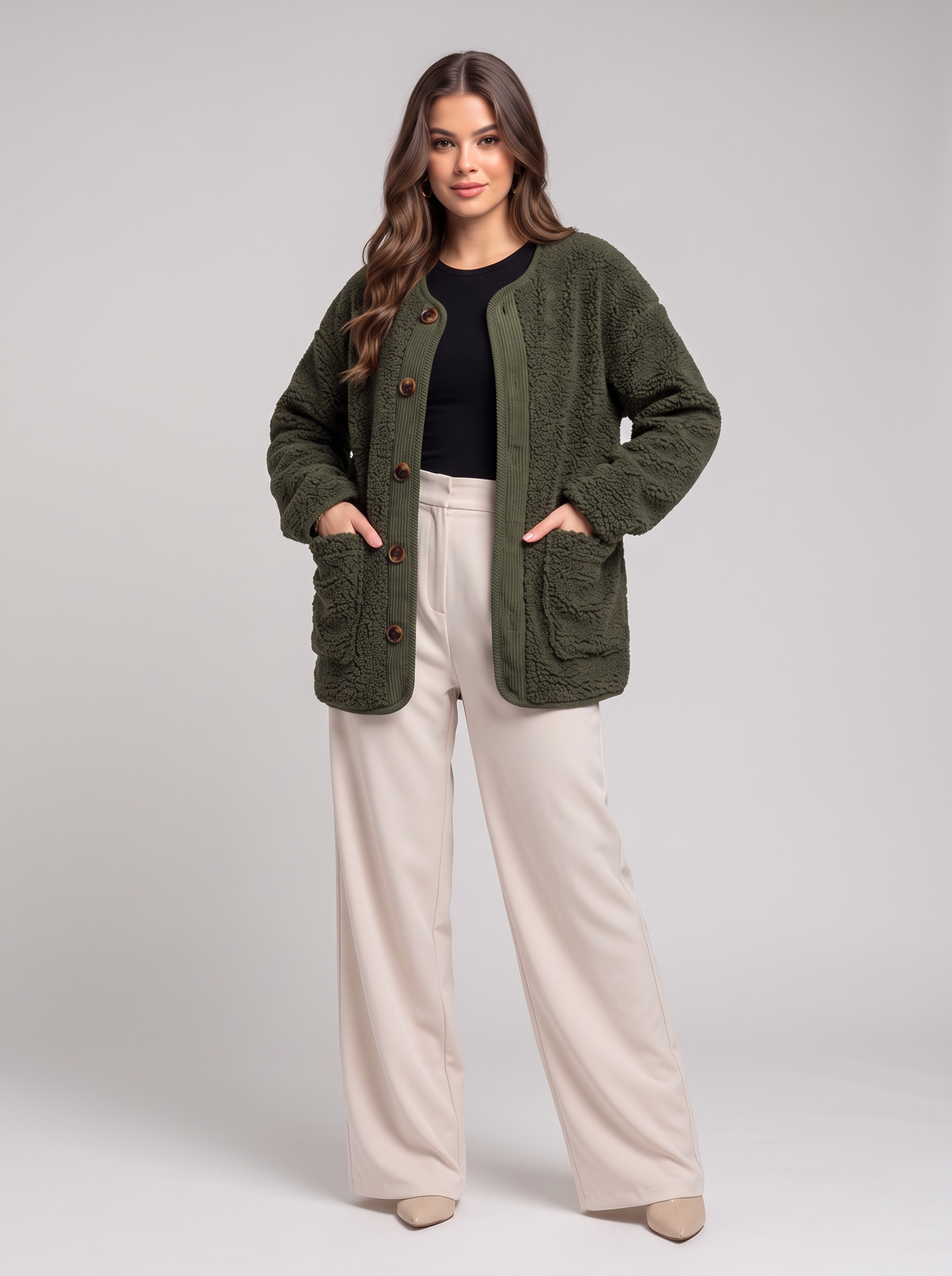 Sherpa jacket - Black Forest