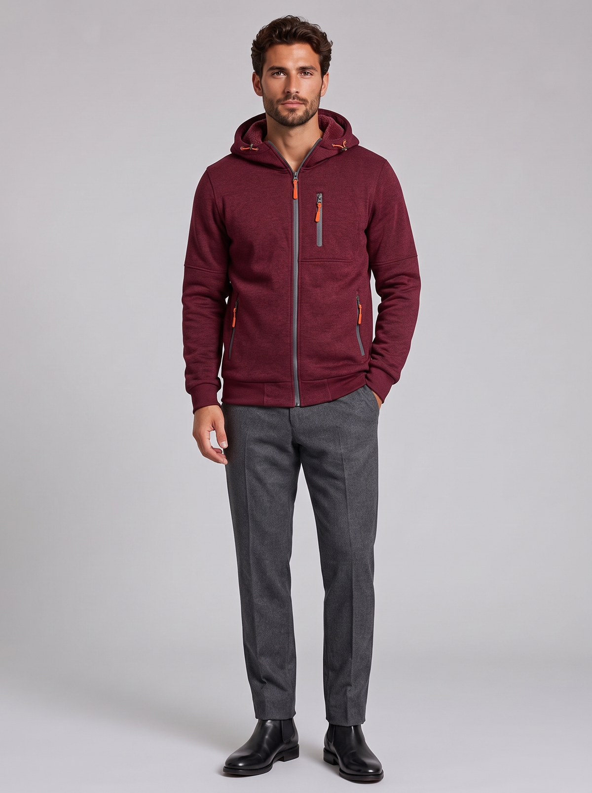 Hooded Cardigan