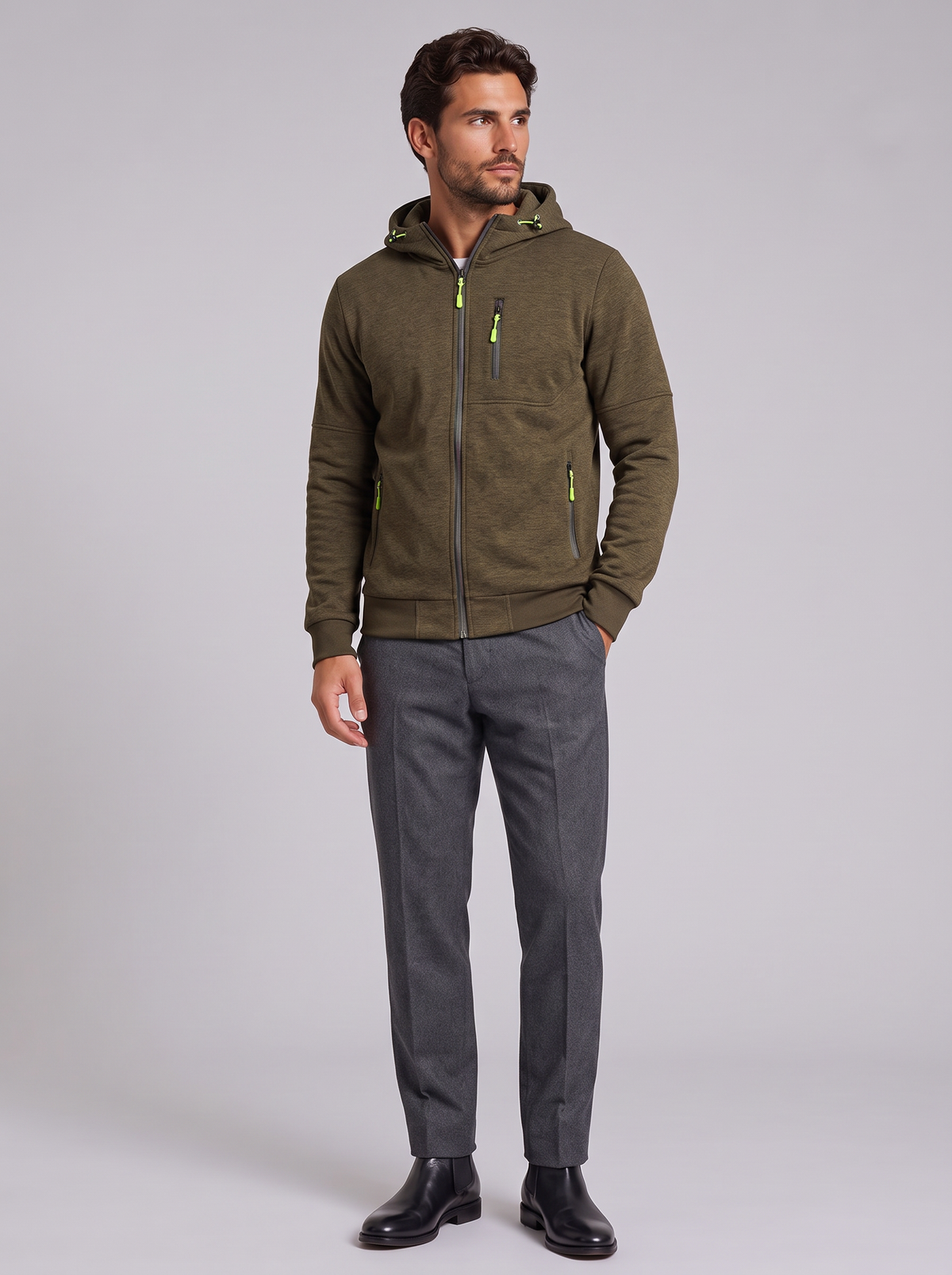 Hooded Cardigan