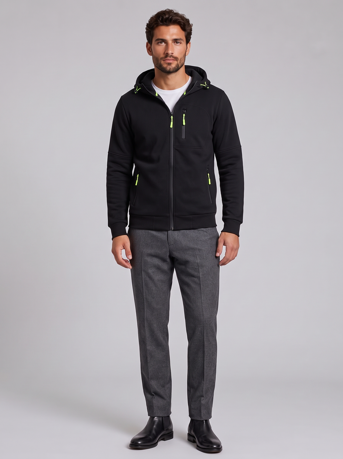 Hooded Cardigan