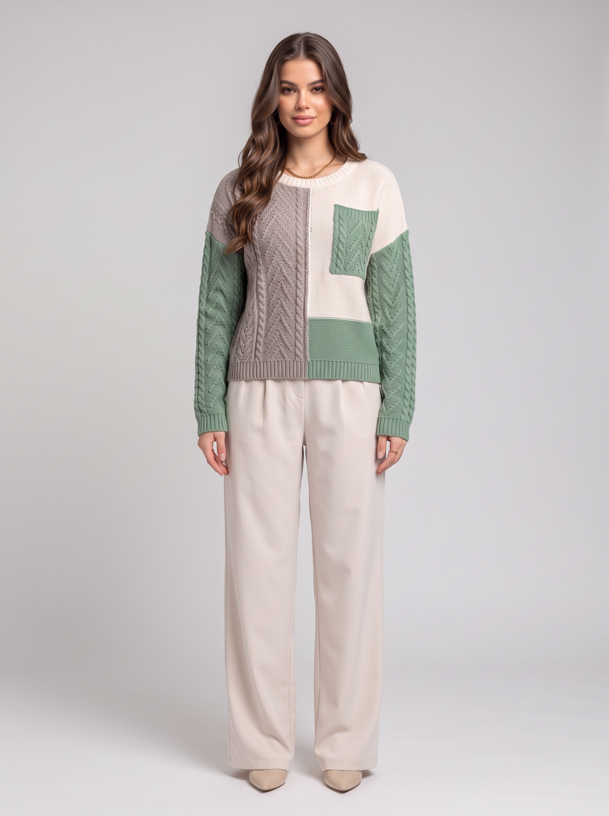 Knit Sweater front v2
